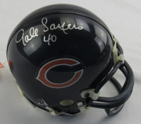 Gale Sayers Signed Bears Mini Helmet (JSA) at PristineAuction.com