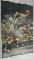 Pete Rose Signed Reds 24x36 Poster Inscribed "4256" (JSA) at PristineAuction.com