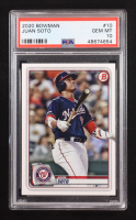 Juan Soto 2020 Bowman #10 (PSA 10) at PristineAuction.com