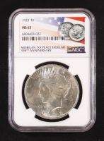1923 Peace Silver $1 Dollar (NGC MS63) at PristineAuction.com