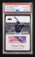 David Ortiz 2007 Finest Rookie Finest Moments Autographs #DO RC (PSA 10 | Autograph Graded 9) at PristineAuction.com