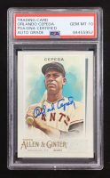 Orlando Cepeda Signed 2020 Topps Allen and Ginter #320 SP (PSA | Autograph Graded 10) at PristineAuction.com
