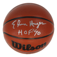 Elvin Hayes Signed NBA Basketball Inscribed "HOF '90" (Schwartz) at PristineAuction.com