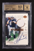 Troy Aikman 2000 Upper Deck Pros and Prospects Signature Piece 1 #SPTA (BGS 9.5 | Autograph Graded 10) at PristineAuction.com