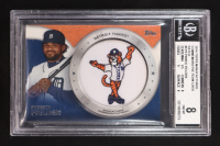 Prince Fielder 2014 Topps Manufactured Commemorative Team Logo Patch #CP3 (BGS 8) at PristineAuction.com