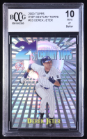 Derek Jeter 2000 Topps 21st Century #C3 (BCCG 10) at PristineAuction.com