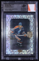 Wayne Gretzky 1999 Wayne Gretzky Living Legend The Great One #GO2 / Vision with 1985 All-Star Game Used Patch (BGS) at PristineAuction.com