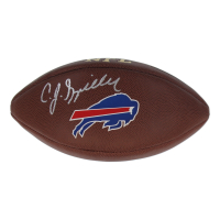 C. J. Spiller Signed Bills Logo NFL Football (PSA) at PristineAuction.com