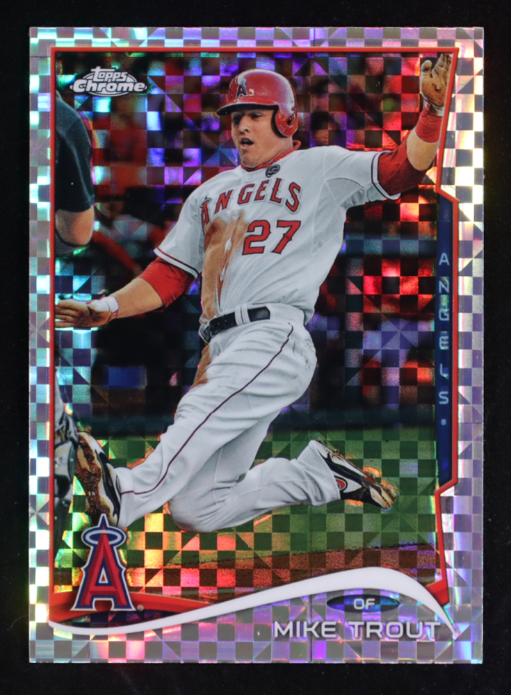 Mike Trout 2014 Topps Chrome X-Fractors #1