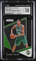 Jayson Tatum 2017-18 Panini Prizm Emergent #3 RC (CGC 10) at PristineAuction.com