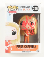 Taylor Schilling Signed "Orange is the new Black" #245 Piper Chapman Funko Pop! Vinyl Figure (AutographCOA) at PristineAuction.com