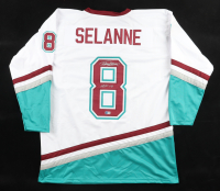 Teemu Selanne Signed Jersey Inscribed "HOF 17" (Beckett) at PristineAuction.com