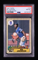 Bo Jackson 1987 Topps #170 RC (PSA 8) at PristineAuction.com