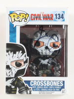 Frank Grillo Signed "Marvel - Captain America: Civil War" #134 Crossbones Bobble-Head Funko Pop! Vinyl Figure (AutographCOA) at PristineAuction.com