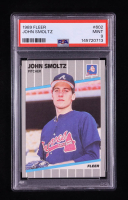 John Smoltz 1989 Fleer #602 RC (PSA 9) at PristineAuction.com