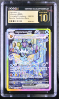 Vaporeon Ex 2025 Pokemon TCG Scarlet & Violet Prismatic Evolutions #149 (CGC 10 | Black Label Pristine) at PristineAuction.com