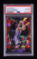 Keegan Murray 2022-23 Select Prizms Red Cracked Ice #81 RC (PSA 10) at PristineAuction.com