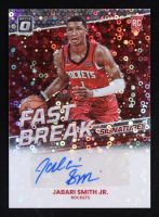 Jabari Smith Jr. 2022-23 Donruss Optic Fast Break Signatures #52 RC at PristineAuction.com