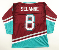 Teemu Selanne Signed Jersey Inscribed "HOF - 17" (Beckett) at PristineAuction.com