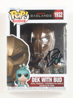 Dimitrius Schuster-Koloamatangi Signed "Predator: Badlands" #1932 Dek with Bud Funko Pop! Vinyl Figure (AutographCOA) at PristineAuction.com