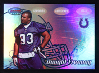 Dwight Freeney 2002 Bowman's Best Blue #132 #246/399 AU RC at PristineAuction.com