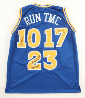 Tim Hardaway, Chris Mullin & Mitch Richmond Signed Jersey Inscribed "HOF 2022", "HOF 2011" & "HOF 2014" (Beckett) at PristineAuction.com