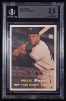 Willie Mays 1957 Topps #10 (BGS 2.5) at PristineAuction.com