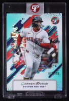 Jarren Duran 2025 Topps Pristine Aqua Pristine Refractors #35 #015/199 at PristineAuction.com
