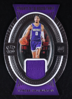 Tyrese Haliburton 2020-21 Crown Royale Knights of the Round Table Materials #27 RC at PristineAuction.com