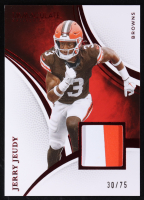 Jerry Jeudy 2025 Immaculate Collection Red JSY #78 #30/75 at PristineAuction.com