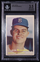 Don Drysdale 1957 Topps #18 (BGS 3.5) at PristineAuction.com