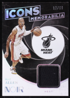 Ray Allen 2020-21 Panini Noir Icons Memorabilia #16 #12/99 at PristineAuction.com