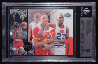 Michael Jordan 1994 Upper Deck Rare Air Decade of Dominance #66 (BGS 9) at PristineAuction.com