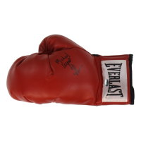 Michael "Second to" Nunn Signed Everlast Boxing Glove (Schwartz) at PristineAuction.com
