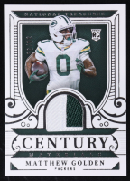 Matthew Golden 2025 Panini National Treasures Century Materials #48 #36/99 RC at PristineAuction.com