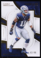 Micah Parsons 2025 Immaculate Collection Clearly Immaculate Jerseys #18 #62/99 at PristineAuction.com