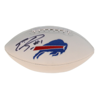 Emmanuel Sanders Signed Bills Logo NFL Football (Beckett) at PristineAuction.com