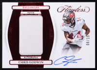 Chris Godwin 2024 Panini Flawless Patch Autographs Ruby #5 #08/15 at PristineAuction.com