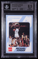 Michael Jordan 1989-90 North Carolina Finest Collegiate Collection #15 (BGS 8.5) at PristineAuction.com