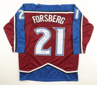 Peter Forsberg Signed Jersey Inscribed "HOF 2014" (Beckett) at PristineAuction.com