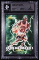 Michael Jordan 1995-96 Skybox Premium Electrified #278 (BGS 8) at PristineAuction.com