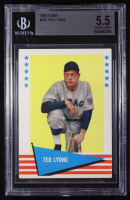 Ted Lyons 1961 Fleer Baseball Greats #122 (BGS 5.5) at PristineAuction.com