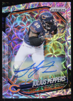 Julius Peppers 2025 Panini Prizm Autographs Prizms Choice #296 #003/100 at PristineAuction.com