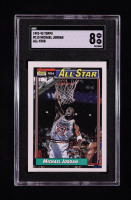 Michael Jordan 1992-93 Topps #115 AS (SGC 8) at PristineAuction.com