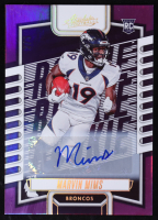 Marvin Mims 2023 Absolute Signatures Spectrum Purple #122 #2/5 RC at PristineAuction.com