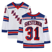 Igor Shesterkin Signed Rangers Authentic Adidas Jersey Inscribed "2022 Vezina" (Fanatics) at PristineAuction.com
