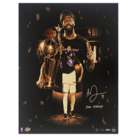 Anthony Davis Signed Lakers "2020 Champs" 20x24 Photo (UDA) at PristineAuction.com