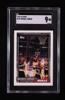 Michael Jordan 1992-93 Topps #141 (SGC 9) at PristineAuction.com