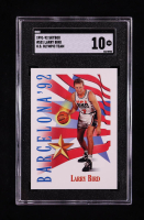 Larry Bird 1991-92 SkyBox #531 USA (SGC 10) at PristineAuction.com