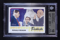 Ronald Reagan 2016 Topps Heritage News Flashbacks #NFRR (Beckett 10) at PristineAuction.com